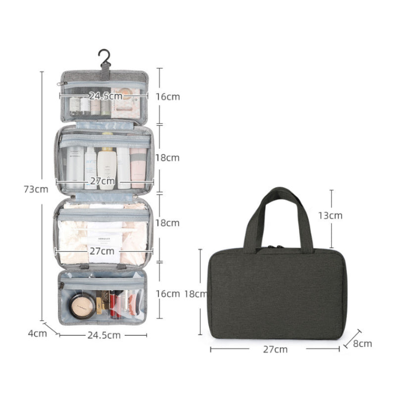 Organizador de cosméticos para viajes