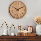 TimeSmart – Reloj de Pared Redondo con Pantalla Digital