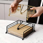 Soporte de Servilletas de Hierro Elegante