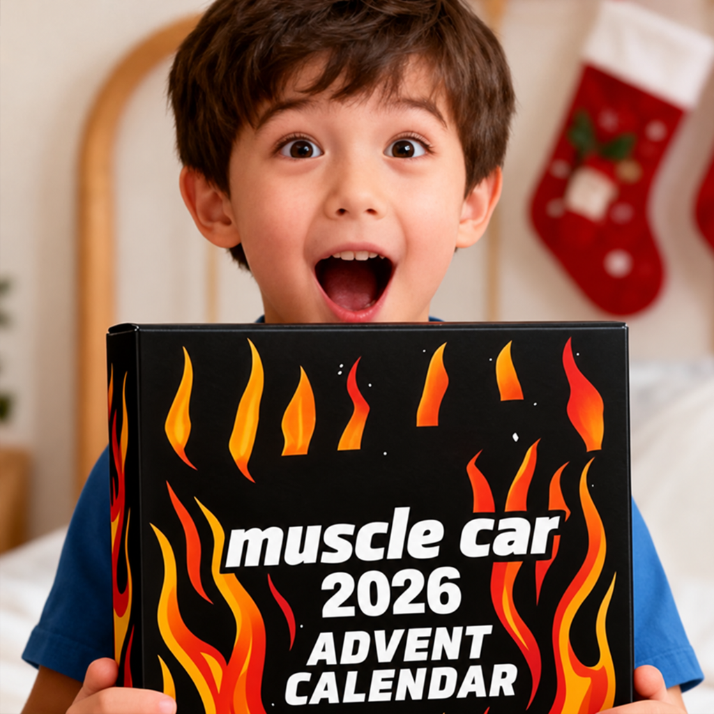 AUTOMAS – Calendario de Adviento 2D con 24 coches como regalo festivo