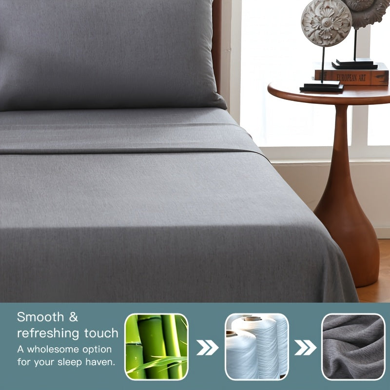 Funda de Cama de Viscosa de Bambú – Lujo Transpirable y Confortable