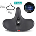 RideEase - Silla de bicicleta cómoda, extra ancha y transpirable, asiento ergonómico