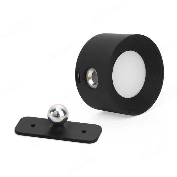 Lámpara de Pared LED Inalámbrica con Rotación de 360°