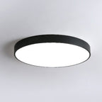 Aurelium | Lámpara de techo LED redonda con marco dorado