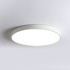 Aurelium | Lámpara de techo LED redonda con marco dorado