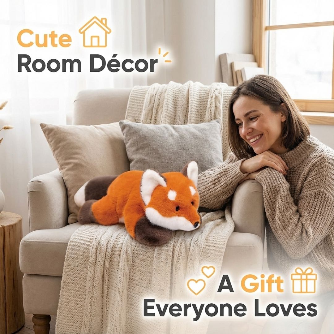 Peluche de Animales Suave con Forma Alargada para Comodidad y Relajación