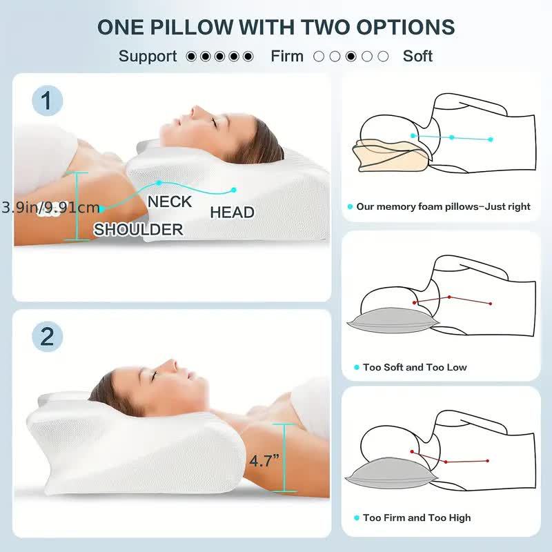 Almohada Ergonómica para un Sueño Reposado