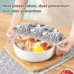 Cubiertas de Alimentos de Aluminio Aisladas