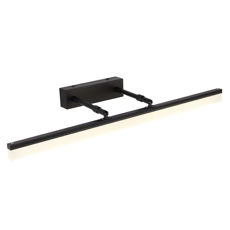 Luz de Sconce de Vanity Retráctil Minimalista de Acrílico LED de Montaje en Pared