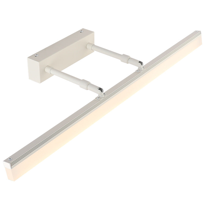 Luz de espejo LED lineal extensible Sencillez Acrílico Iluminación de pared para baño