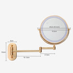 Glowix | Espejo de baño LED recargable