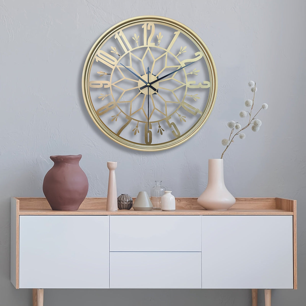 RELOJ DE PARED IRONVINTAGE – Acento Silencioso y Elegante