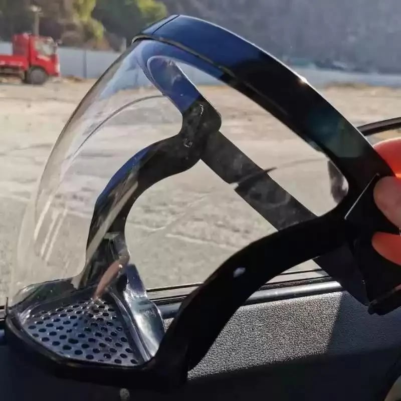 Pantalla Facial Transparente Grande para Protección Completa
