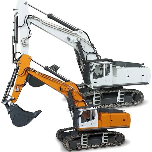 Excavadora Hidráulica de Metal Completo G308H 1/14 RTR