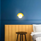 LumiGlow – Lámpara de Pared Semicircular Moderna
