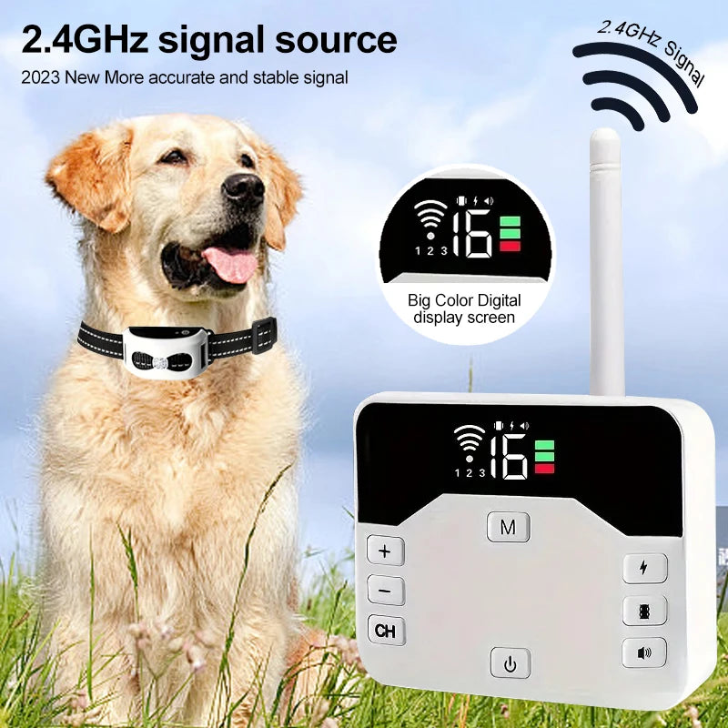 PawPal Collar Inalámbrico para Perros - Libertad y Seguridad para Tu Perro