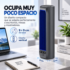 AirWave – Ventilador de torre recargable
