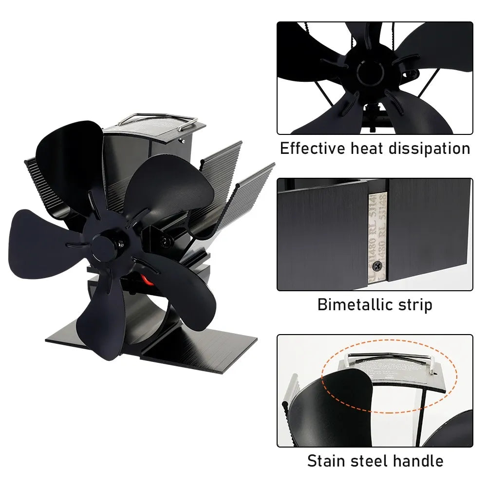 Mejor ventilador de estufa de leña para estufa de leña