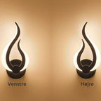 CandleFlicker - Lámpara de pared en forma de llama para una iluminación relajante