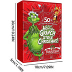 Calendario de Adviento Monstruo Verde – Regalo de Navidad