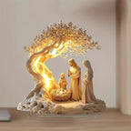 BlessingAura - Estatua de la Natividad de Jesús para Decoración Interior