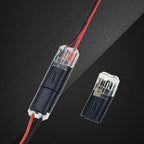 Conectores de doble cable con bloqueo
