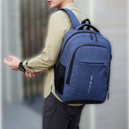 Raymond Mochila para Hombre Impermeable Ultra Ligera con Conexión USB