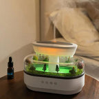 GlowMist – Difusor de Aroma Regnsky con Luz Nocturna LED Multicolor