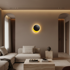 Aurelia Eclipse - Luz de Aplique LED Rotativa de 360° para Efectos Ambientales Elegantes