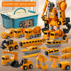 MagnaBuild – Set de vehículo de construcción magnético creativo | 50% DESCUENTO