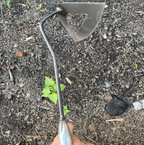 Azada Hueca de Acero Completo para Jardinería