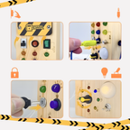 Tablero Montessori Ocupado con luces LED