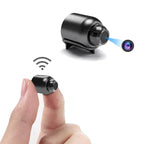 Super pequeña cámara de vigilancia WiFi con visión nocturna, cámara de seguridad IP