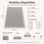 NATURWEFT – Funda de sofá antideslizante de algodón-lino para todas las estaciones