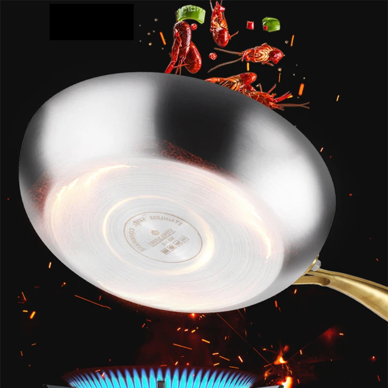 ChefSteel – Sartén de Acero Inoxidable Profesional para Gas e Inducción