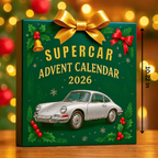 DRIVEVENTURE – Calendario de Adviento de Supercoches Limitado con 24 Modelos de Miniatura Precisos