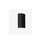 Lámpara de pared exterior LED rectangular – a prueba de agua, regulable y moderna