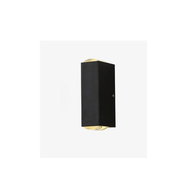 Lámpara de pared exterior LED rectangular – a prueba de agua, regulable y moderna