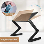 Soporte Ergonómico para Laptop Ajustable 360° para Productividad