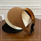 Sombrero de sol plegable con ala ancha – Cómodo y protector contra UV