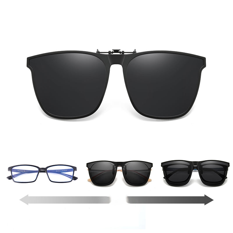 Clip de Gafas de Sol Polarizadas – Accesorio UV400 plegable para gafas