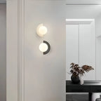 LumiGlow – Lámpara de Pared Semicircular Moderna