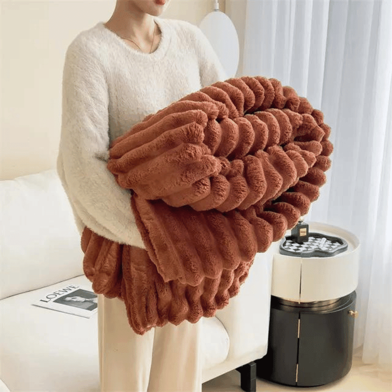 WavePlush - Suave y cálida manta para el hogar