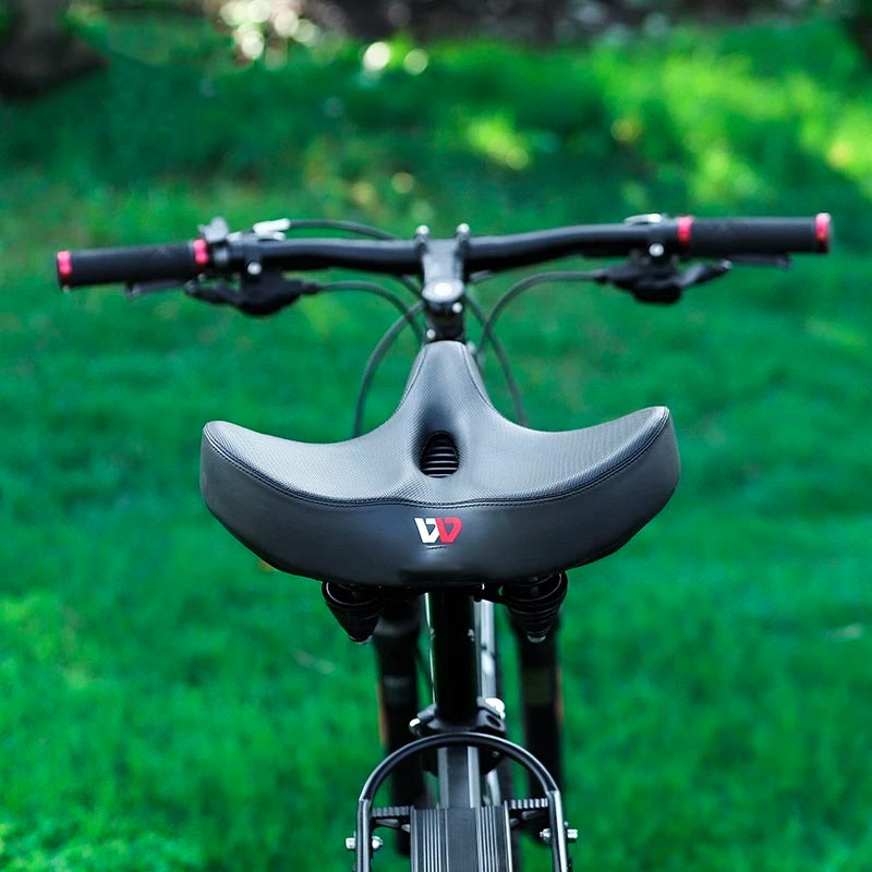 RideEase - Silla de bicicleta cómoda, extra ancha y transpirable, asiento ergonómico