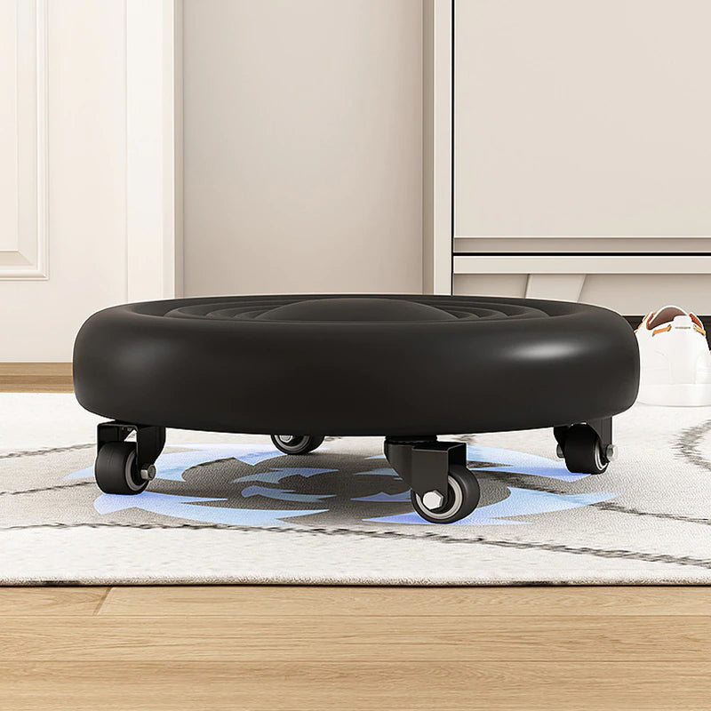 Taburete con ruedas y giro de 360 grados