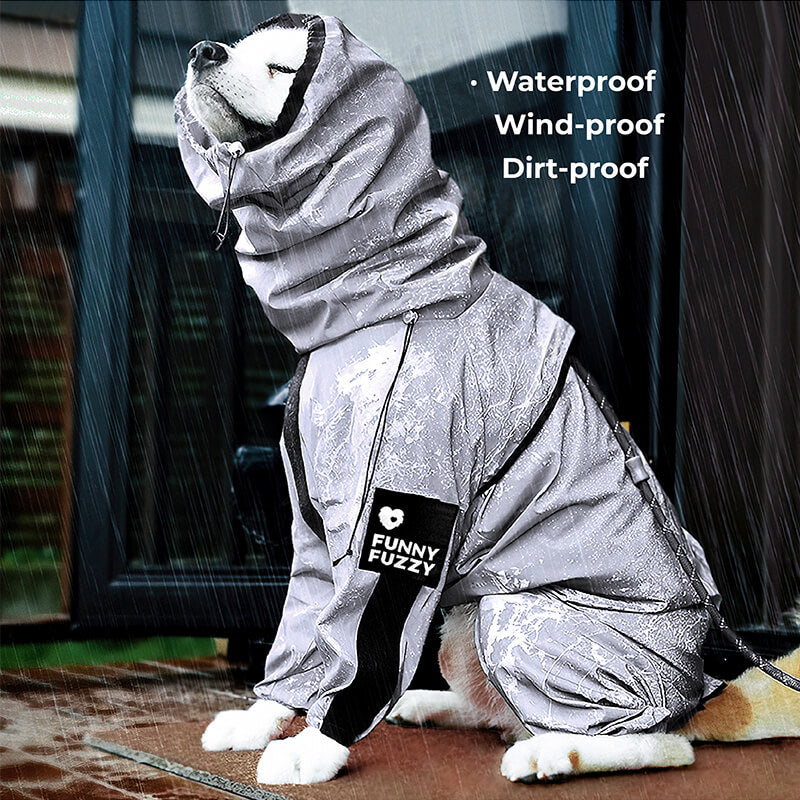Skanto | Chaqueta de lluvia para perros cool, impermeable y para todo clima