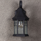 LanternLume – Lámpara de Pared Exterior Retro Europea