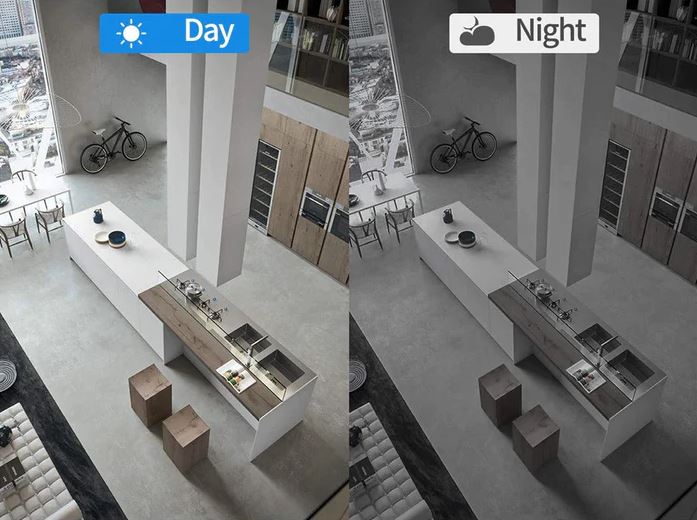Super pequeña cámara de vigilancia WiFi con visión nocturna, cámara de seguridad IP