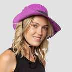 Sombrero de sol plegable con protección UV
