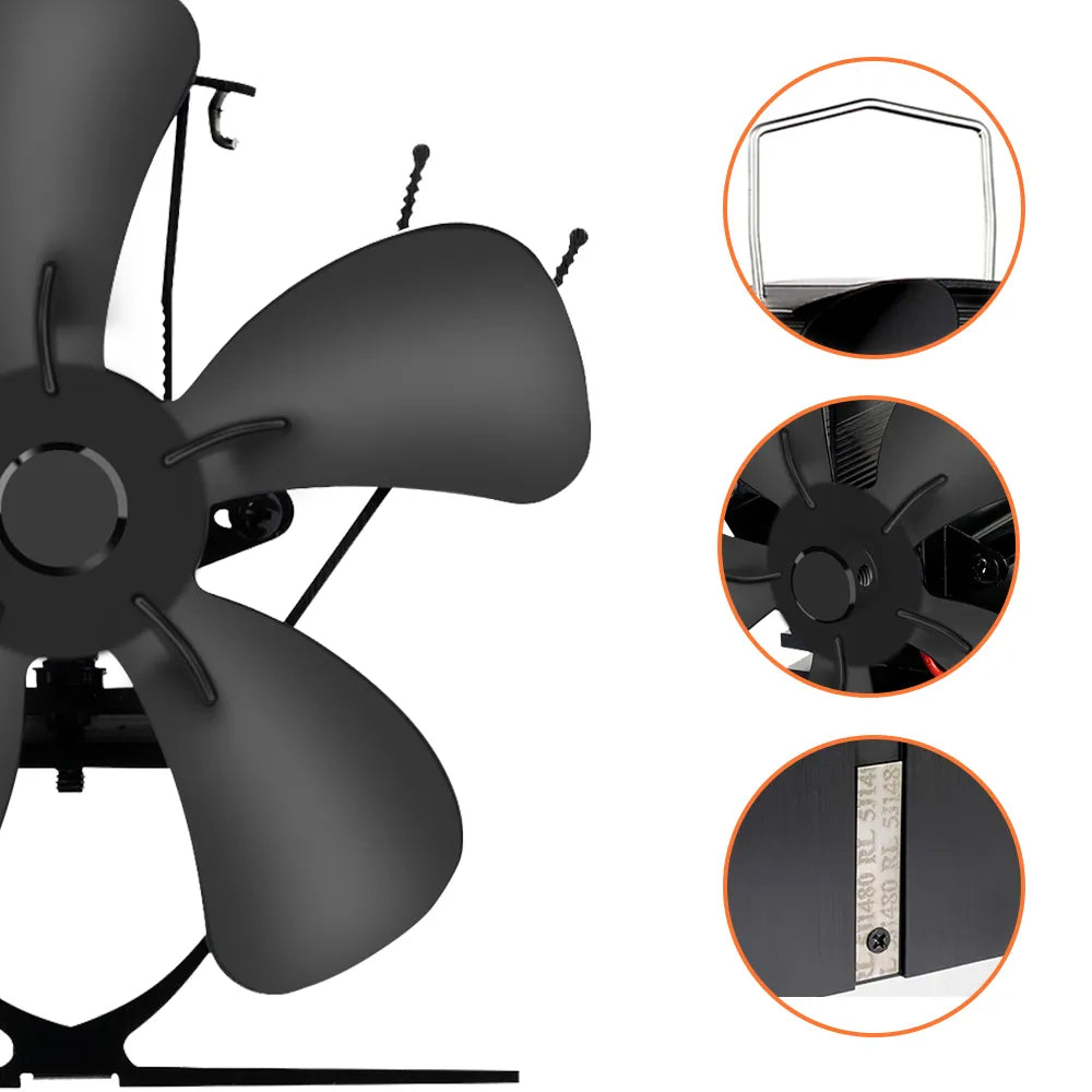 Mejor ventilador de estufa de leña para estufa de leña